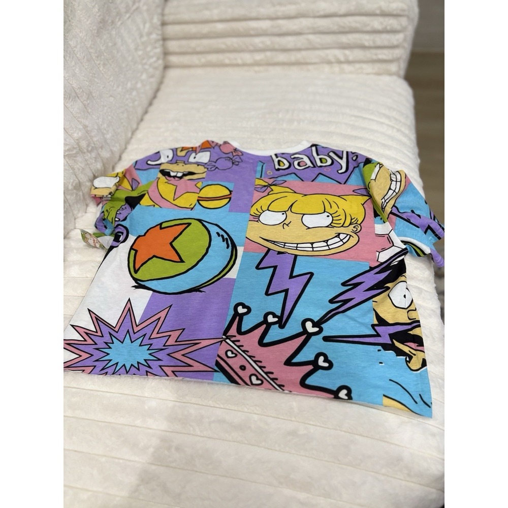 Nickelodeon Rugrats "Baby" All-Over Print T-Shirt – XL – New With Tags